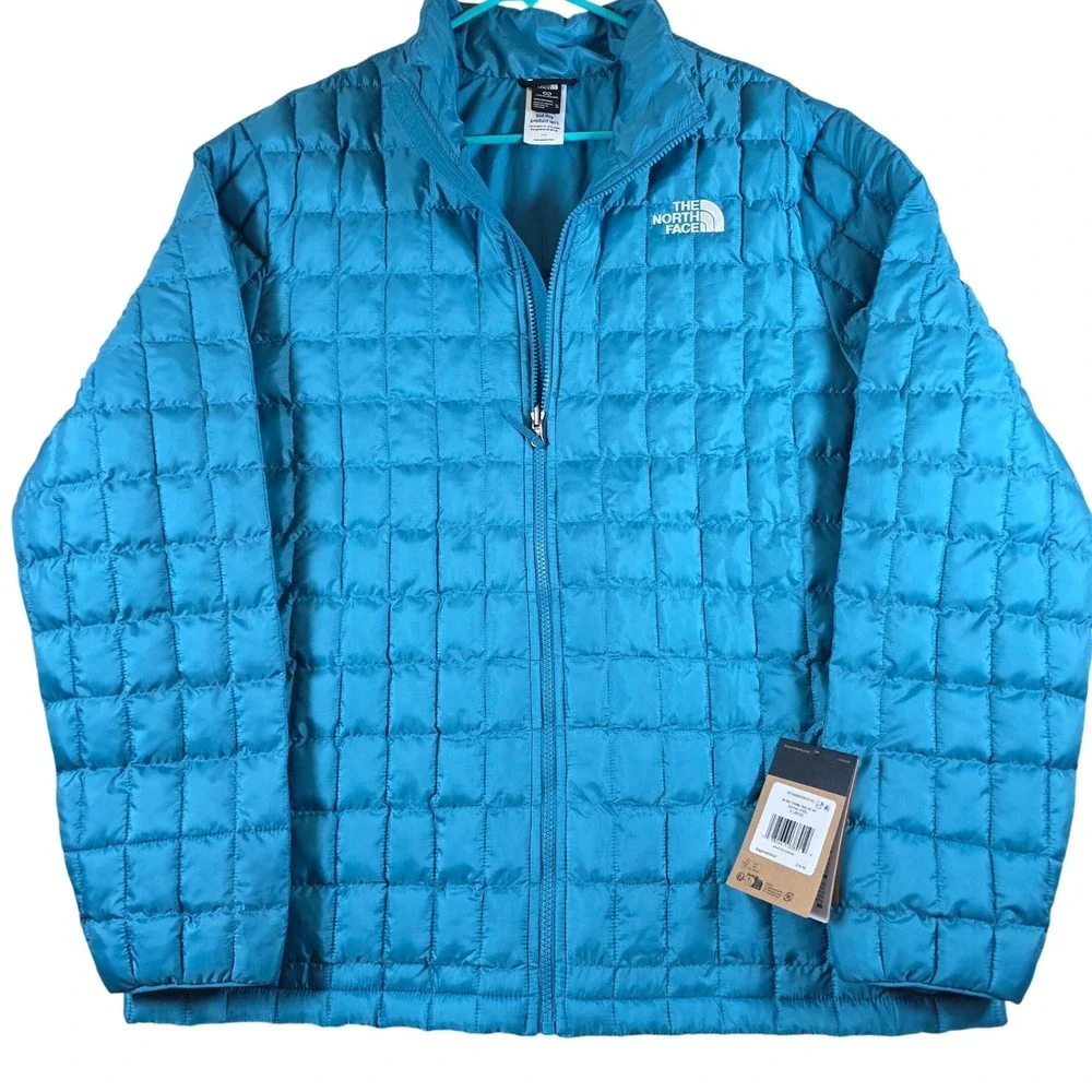 The North Face Thermal Insulation Jacket Men XL Digital Steel Blue NF0A8A50 $210